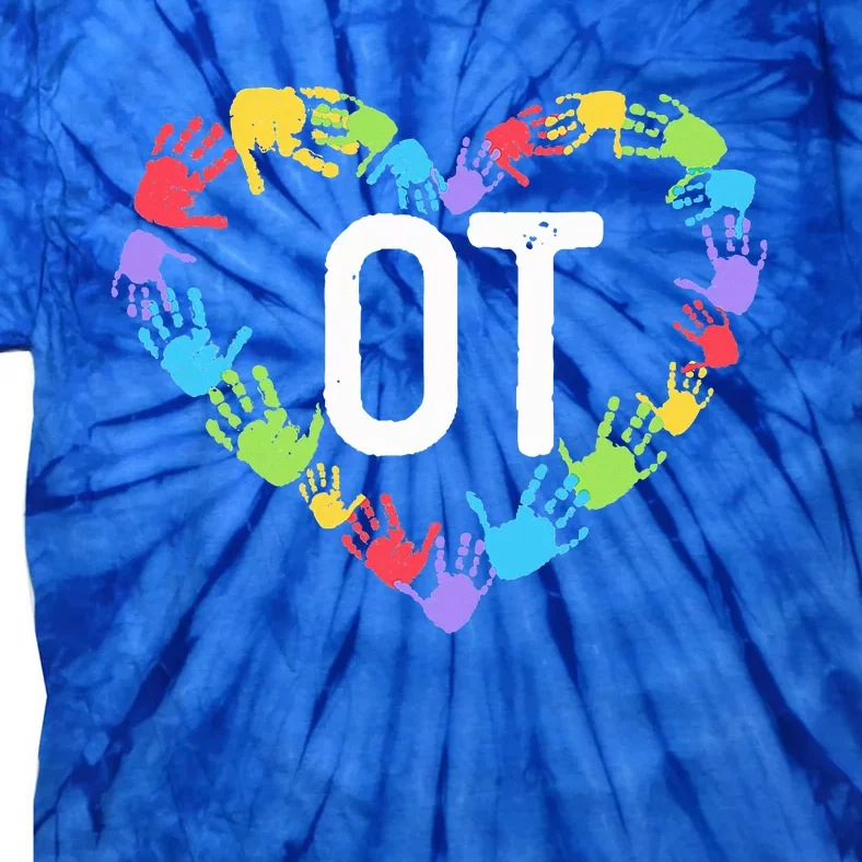 Occupational Therapy Pediatric Therapist Assistant OT Month Tie-Dye T-Shirt