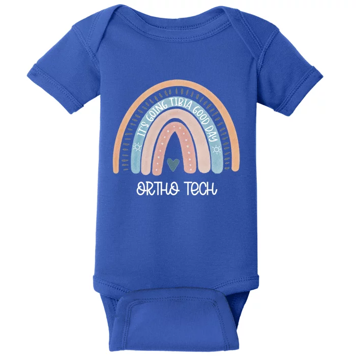 Ortho Tech Rainbow Nurse Surgical Orthopedic Technician Gift Baby Bodysuit