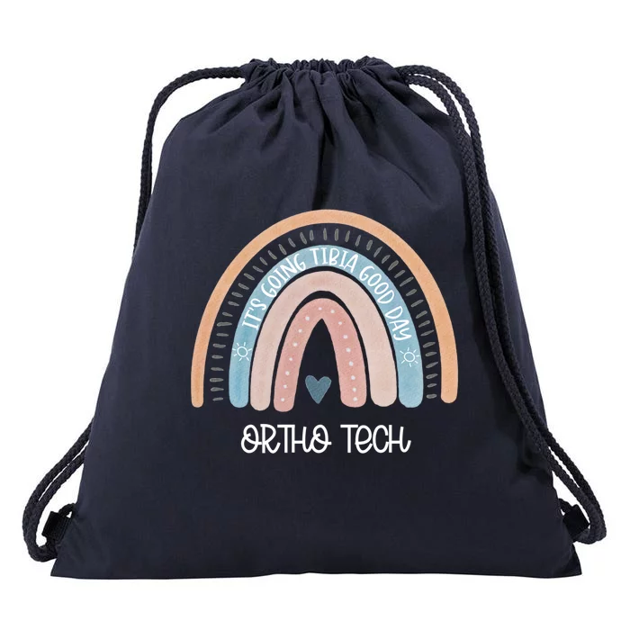 Ortho Tech Rainbow Nurse Surgical Orthopedic Technician Gift Drawstring Bag