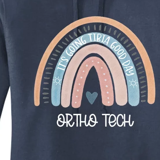 Ortho Tech Rainbow Nurse Surgical Orthopedic Technician Gift Women's Pullover Hoodie