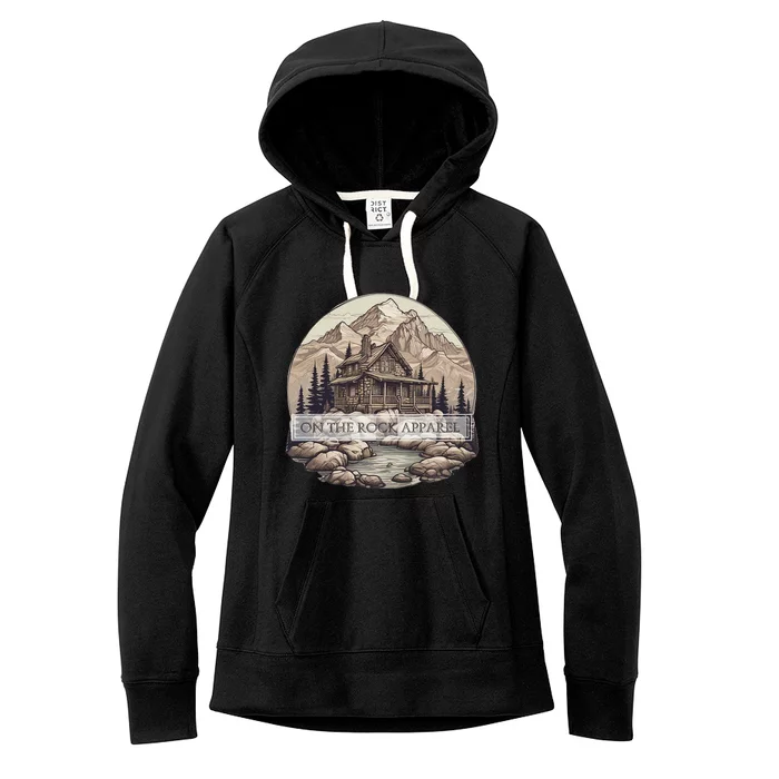 On The Roc.K Apparel Country Living Homestead Living Women's Fleece Hoodie