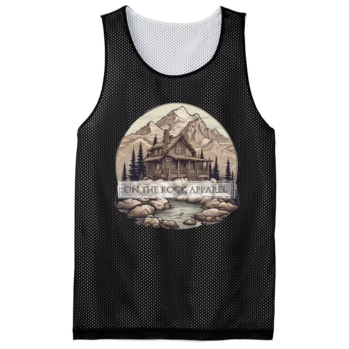 On The R.O.C.K Apparel Country Living Homestead Living Mesh Reversible Basketball Jersey Tank