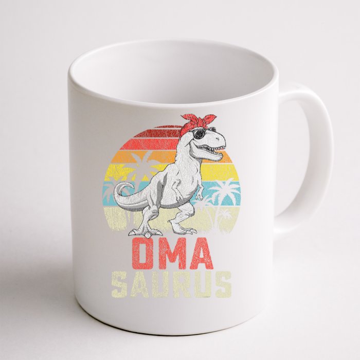 Omasaurus T Rex Dinosaur Oma Saurus MotherS Family Front & Back Coffee Mug