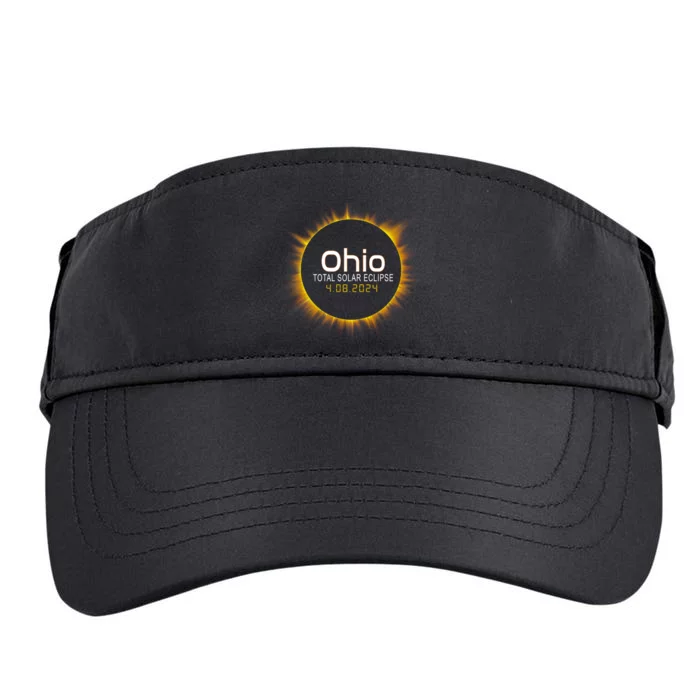 Ohio Total Solar Eclipse April 8 2024 Adult Drive Performance Visor