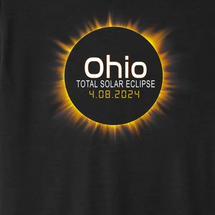 Ohio Total Solar Eclipse April 8 2024 ChromaSoft Performance T-Shirt