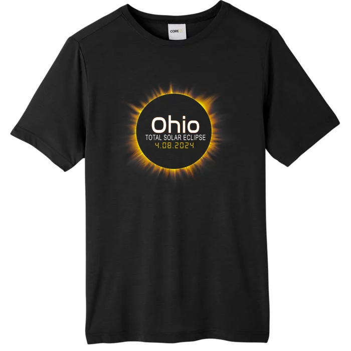 Ohio Total Solar Eclipse April 8 2024 ChromaSoft Performance T-Shirt