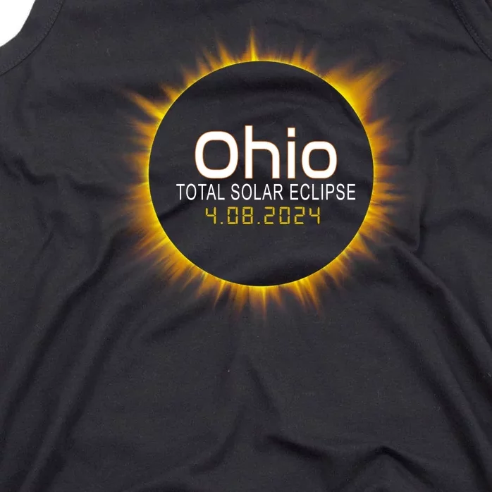 Ohio Total Solar Eclipse April 8 2024 Tank Top