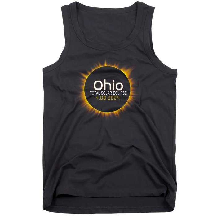 Ohio Total Solar Eclipse April 8 2024 Tank Top