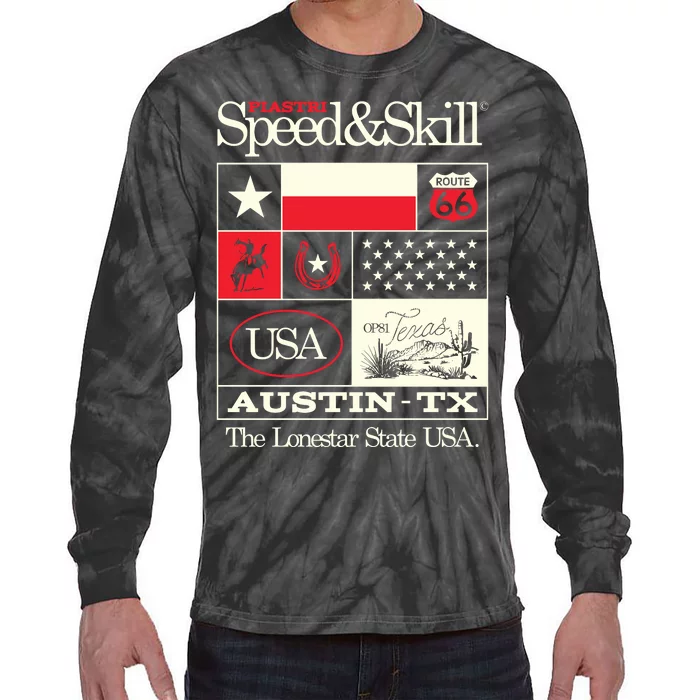 Op81 Texas Speed & Skill 2024 Tie-Dye Long Sleeve Shirt