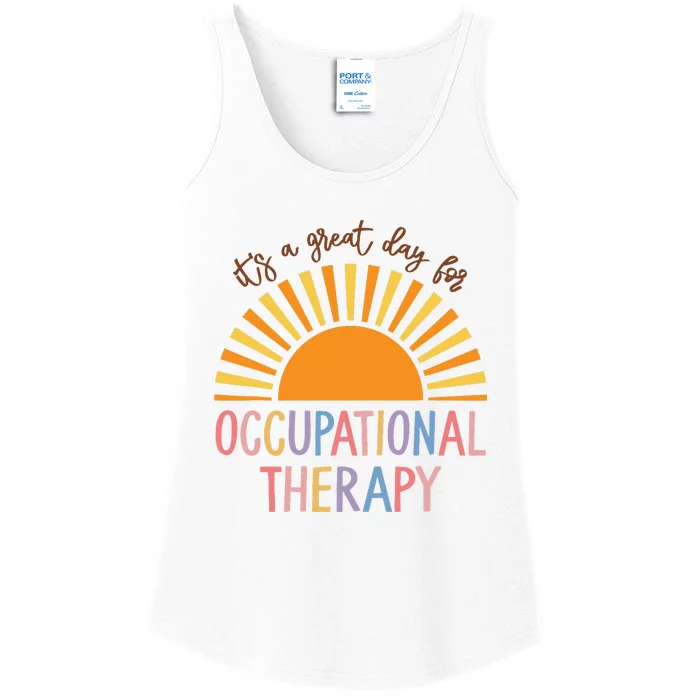 Occupational Therapy Student OT Therapist OT Assistant Ladies Essential Tank