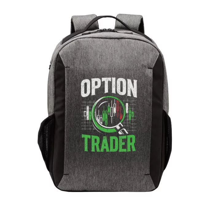 Option Trader Stock Exchange Traders Stocks Trading Vector Backpack