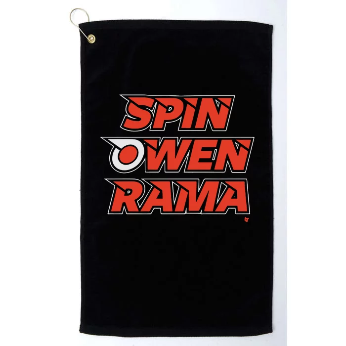 Owen Tippett Spin Owen Rama Platinum Collection Golf Towel