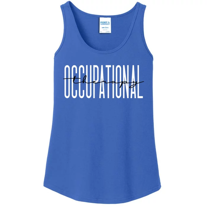 Occupational Therapy Student Ot Therapist Ot Assistant Gift Ladies Essential Tank