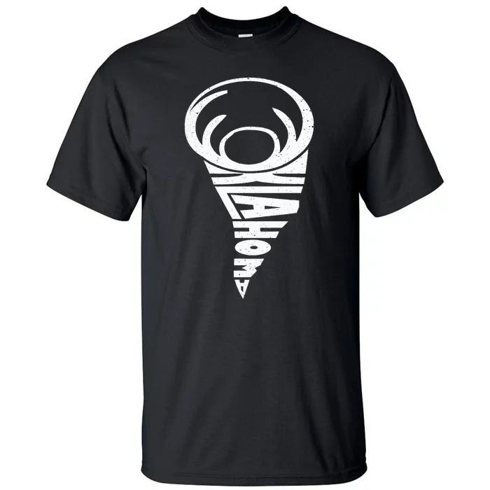 Oklahoma Tornado Storm Chaser Meteorologist Word Art Tall T-Shirt