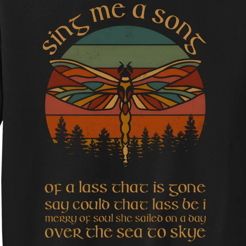 Outlander Theme Sing Me A Song Dragonfly Sweatshirt