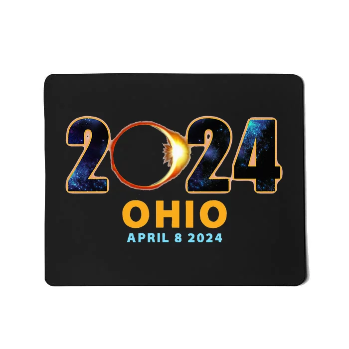 Ohio Total Solar Eclipse 2024 Mousepad