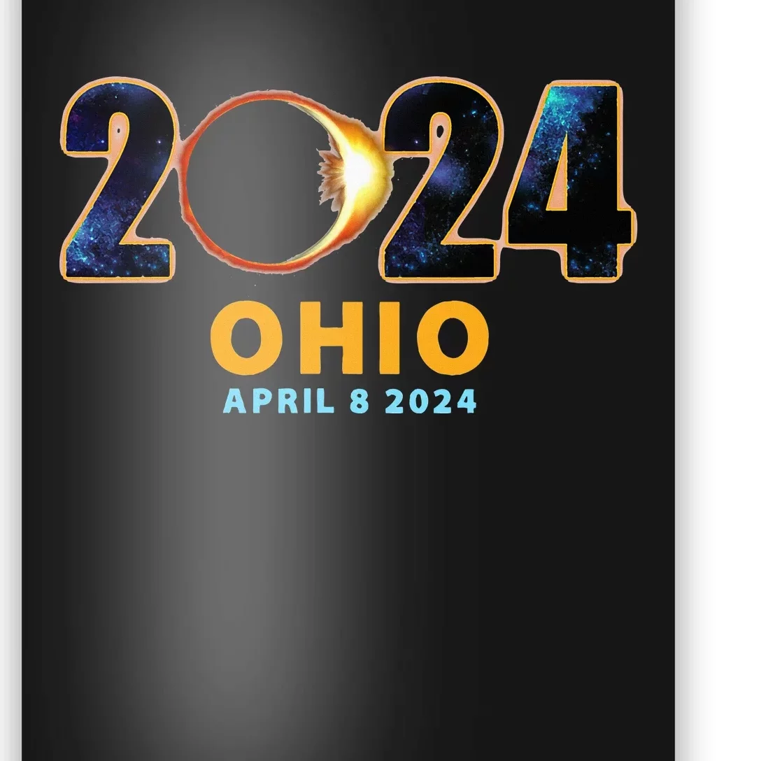 Ohio Total Solar Eclipse 2024 Poster