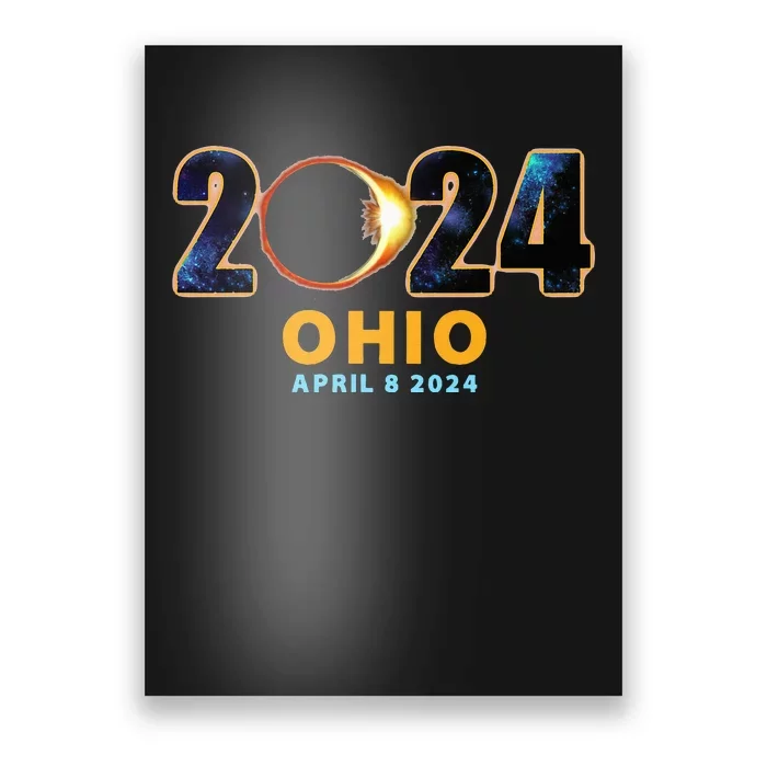 Ohio Total Solar Eclipse 2024 Poster