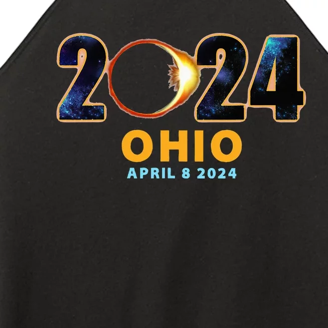 Ohio Total Solar Eclipse 2024 Women’s Perfect Tri Rocker Tank