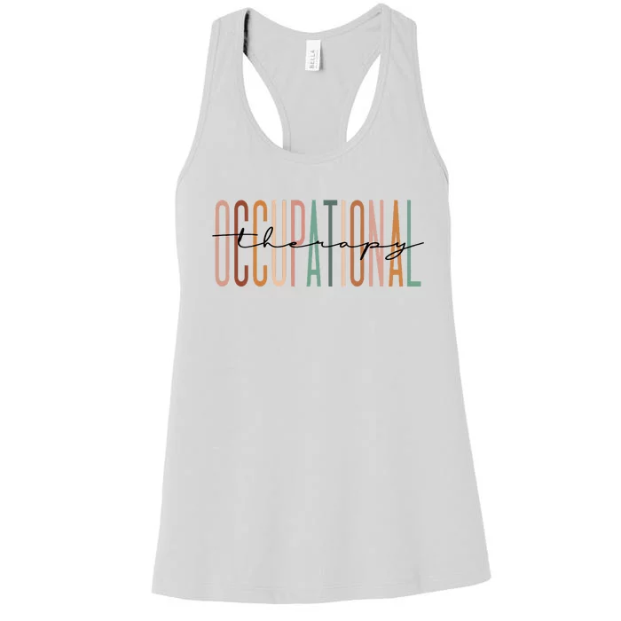 Occupational Therapy Student OT Therapist OT Assistant Women's Racerback Tank