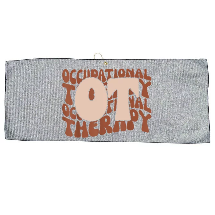 Occupational Therapy Student OT Therapist OT Assistant Large Microfiber Waffle Golf Towel