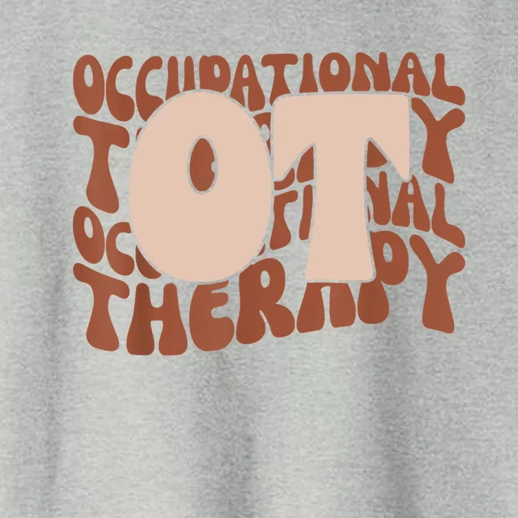 Occupational Therapy Student OT Therapist OT Assistant Women's Crop Top Tee