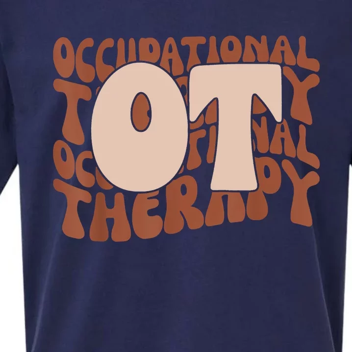 Occupational Therapy Student OT Therapist OT Assistant Sueded Cloud Jersey T-Shirt