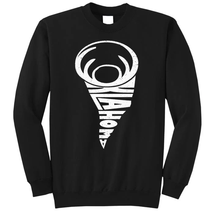 Oklahoma Tornado Storm Chaser Meteorologist Word Art Sweatshirt