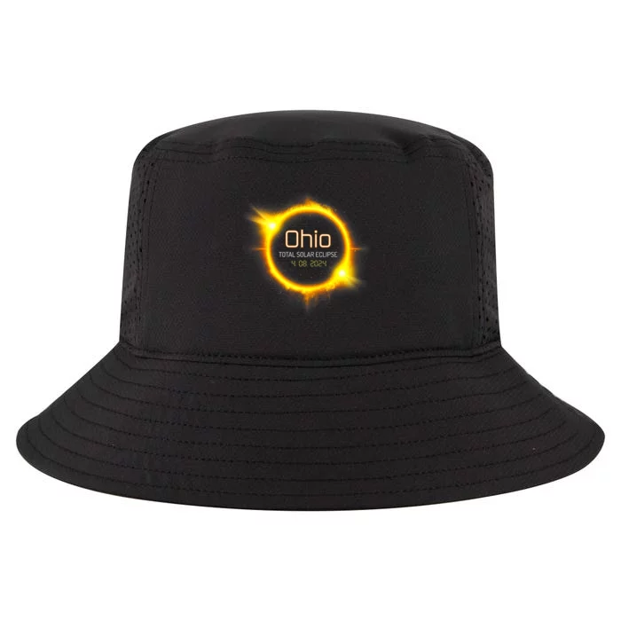 Ohio Total Solar Eclipse Spring America April 04.08.24 Usa Cool Comfort Performance Bucket Hat