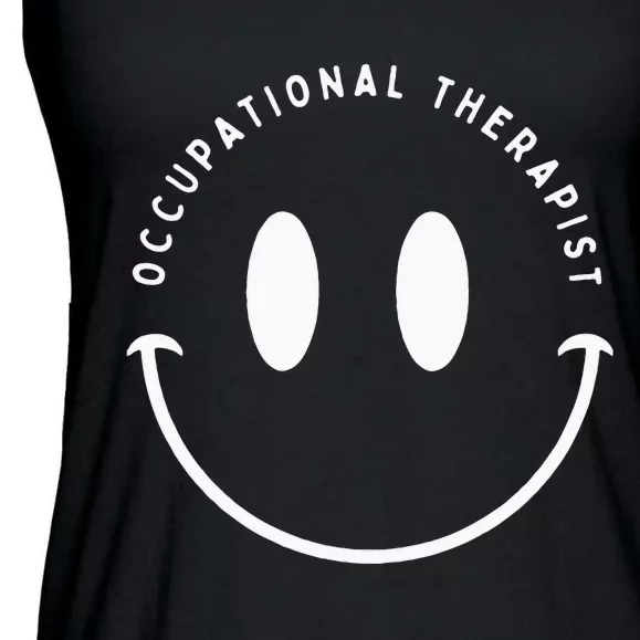 Occupational Therapist Smile Occupational Therapy Ladies Essential Flowy Tank