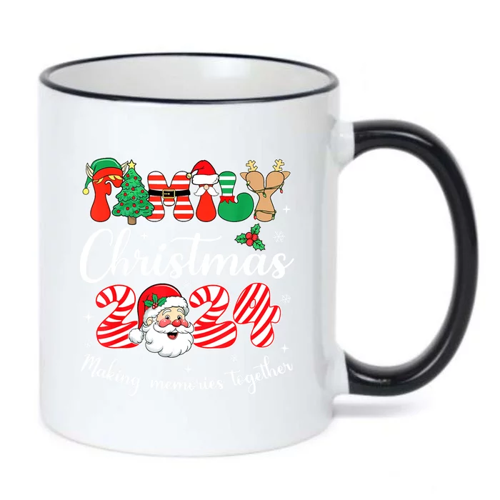 Outfits Team Santa Elf Squad Family 2024 Christmas Matching Gift Black Color Changing Mug