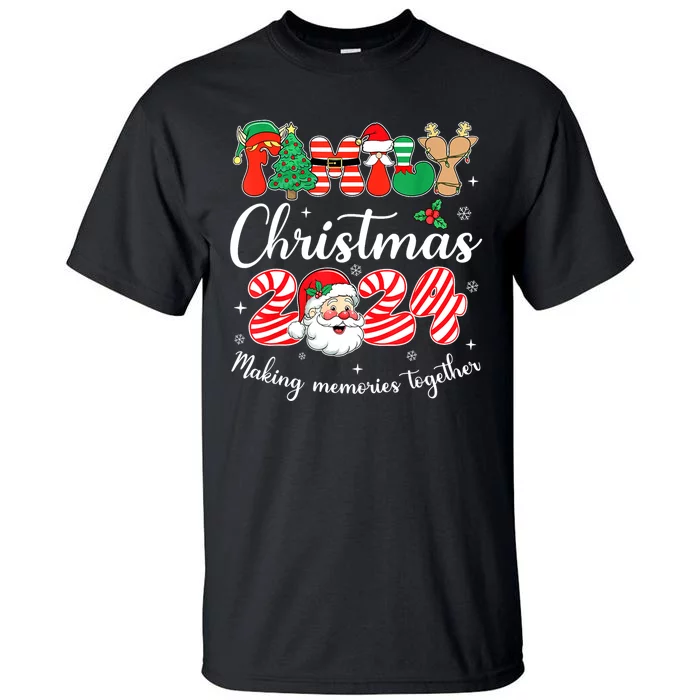 Outfits Team Santa Elf Squad Family 2024 Christmas Matching Gift Tall T-Shirt