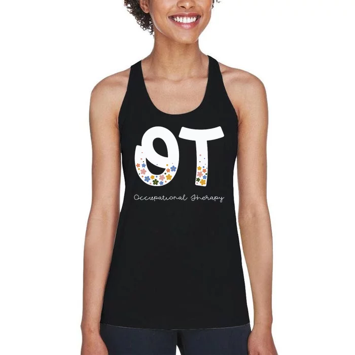 Occupational Therapy Summer Women's Racerback Tank