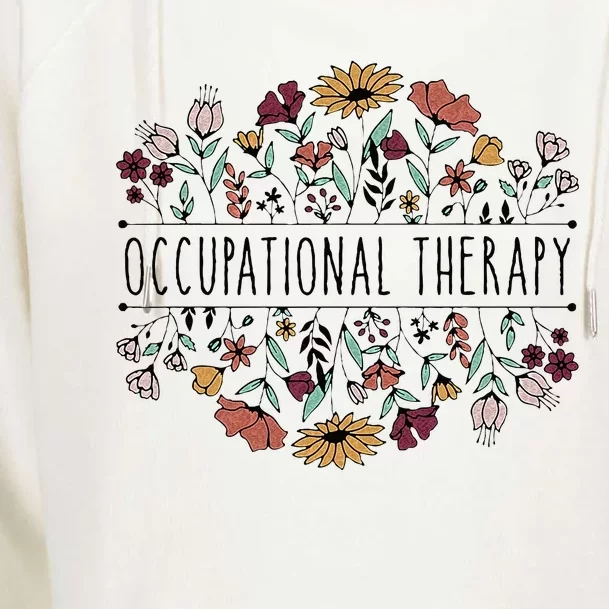 Occupational Therapy Student OT Therapist OT Assistant Womens Funnel Neck Pullover Hood