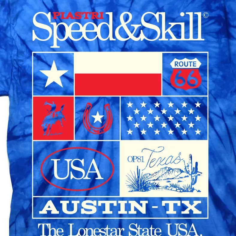 Op81 Texas Speed & Skill 2024 Tie-Dye T-Shirt