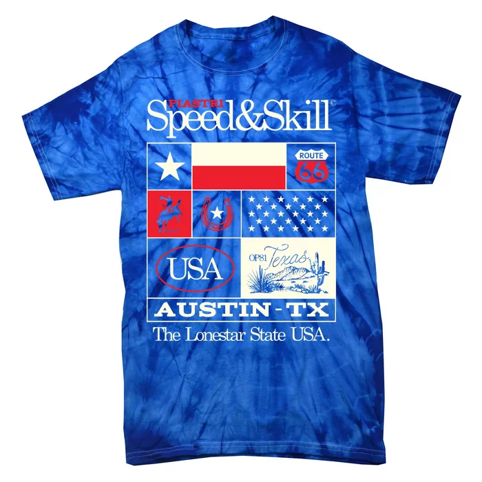 Op81 Texas Speed & Skill 2024 Tie-Dye T-Shirt