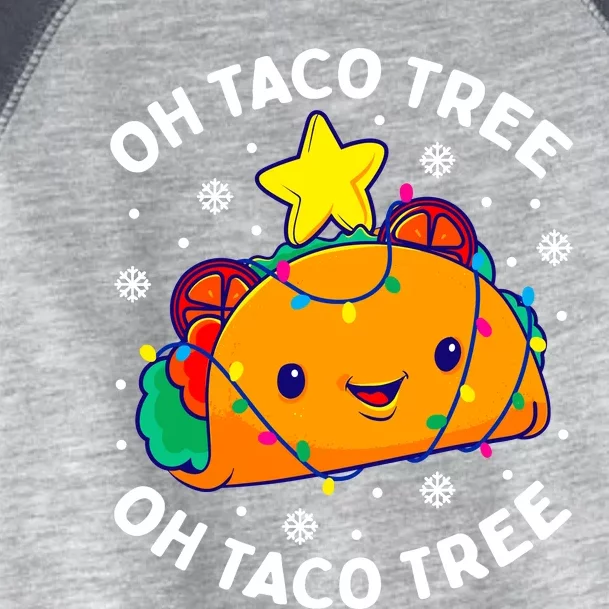 Oh Taco Tree Christmas Cute Xmas Mexican Food Lover Gift Toddler Fine Jersey T-Shirt