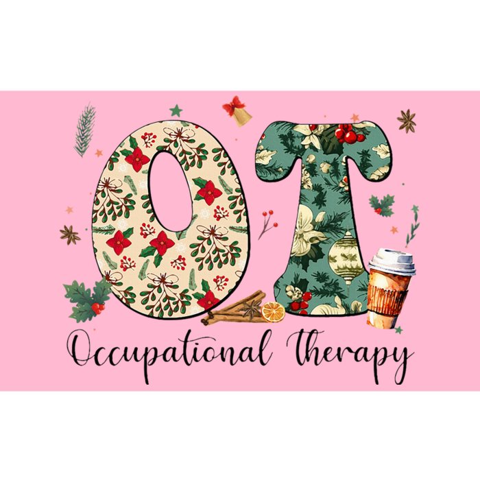 Occupational Therapy Therapist Christmas OT OTA Bumper Sticker