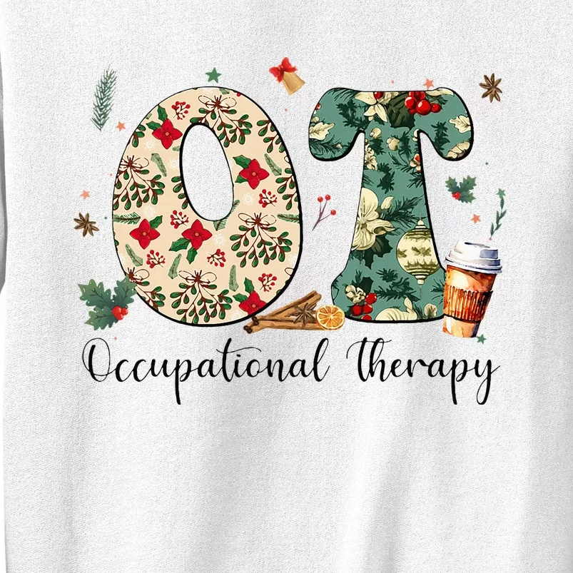 Occupational Therapy Therapist Christmas OT OTA Sweatshirt