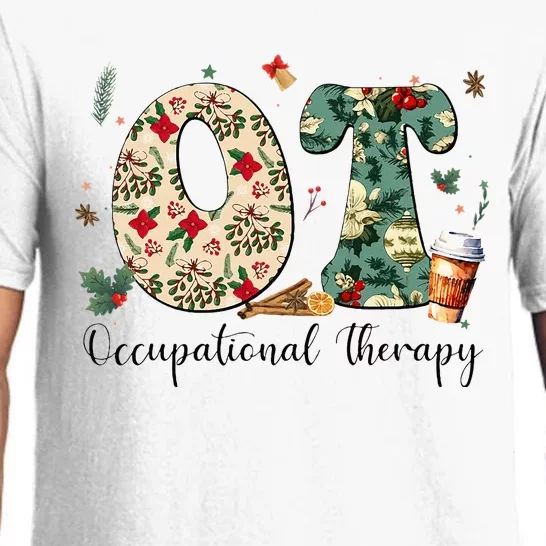 Occupational Therapy Therapist Christmas OT OTA Pajama Set