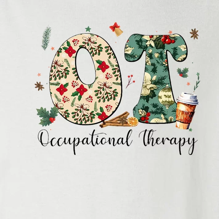 Occupational Therapy Therapist Christmas OT OTA Toddler Long Sleeve Shirt