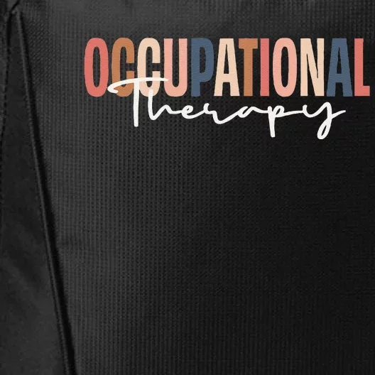 Occupational Therapy & Therapists Ot Month Gift City Backpack