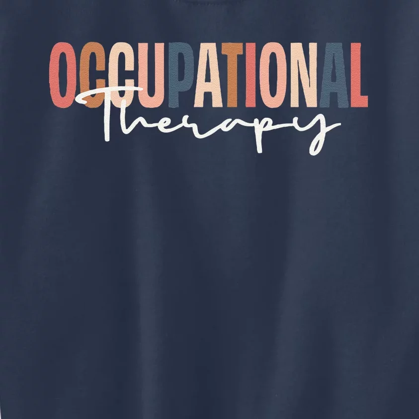 Occupational Therapy & Therapists Ot Month Gift Kids Sweatshirt