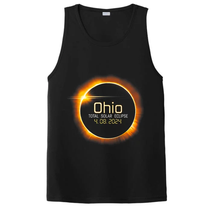 Ohio Totality Total Solar Eclipse April 8 2024 Performance Tank