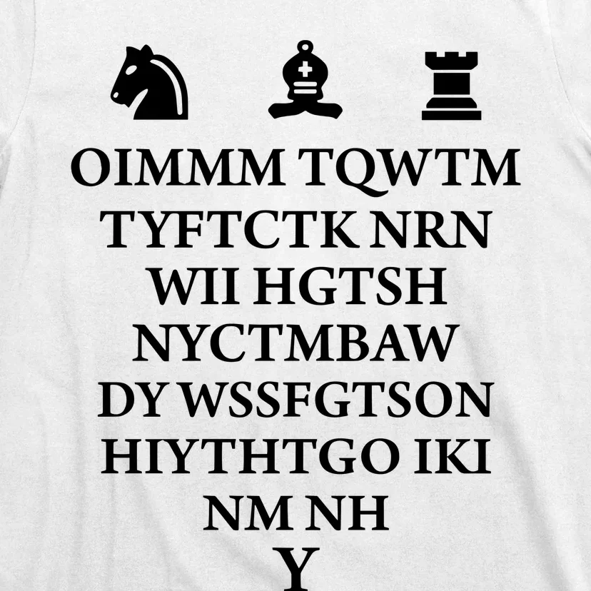 Oimmm Tqwtm Tyftctk Nrn Wii Hgtsh T-Shirt