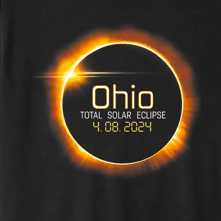 Ohio Totality Total Solar Eclipse April 8 2024 ChromaSoft Performance T-Shirt