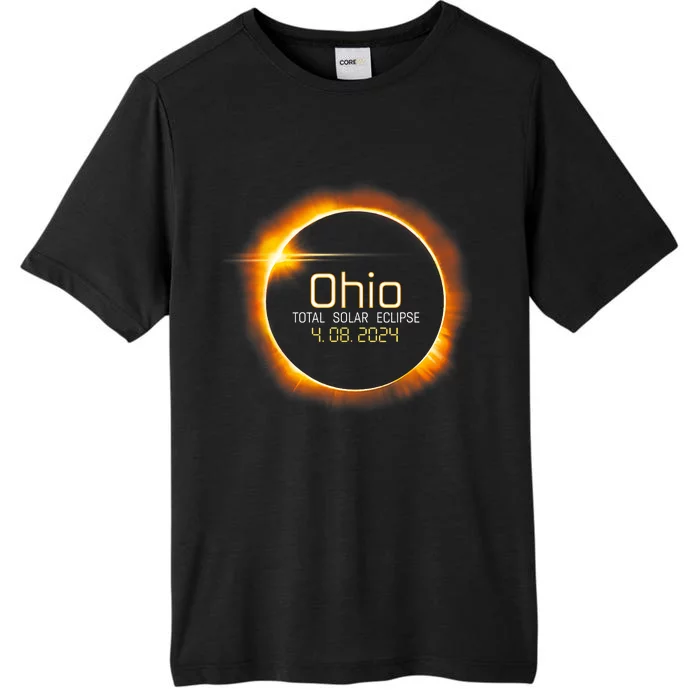 Ohio Totality Total Solar Eclipse April 8 2024 ChromaSoft Performance T-Shirt