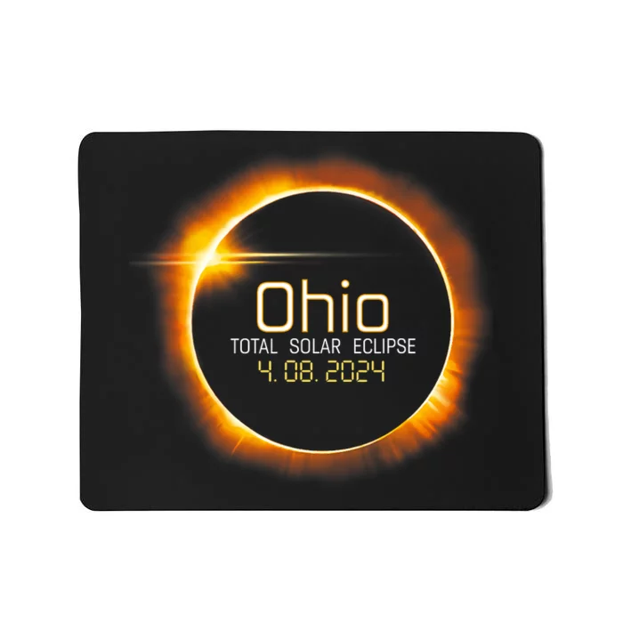 Ohio Totality Total Solar Eclipse April 8 2024 Mousepad