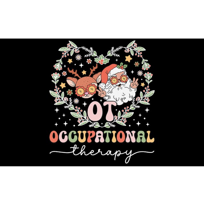 Occupational Therapy Therapist Ot Ota Christmas Bumper Sticker