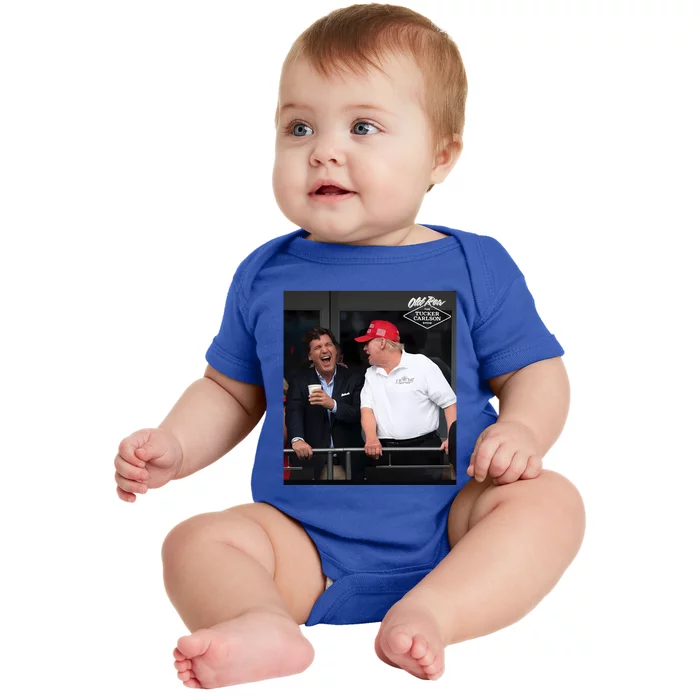 Oldrow Tucker X Trump Party Baby Bodysuit